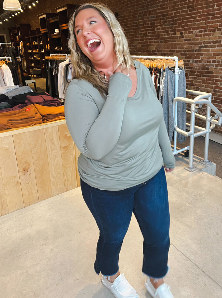 Anytime, Anywhere Long Sleeve Top