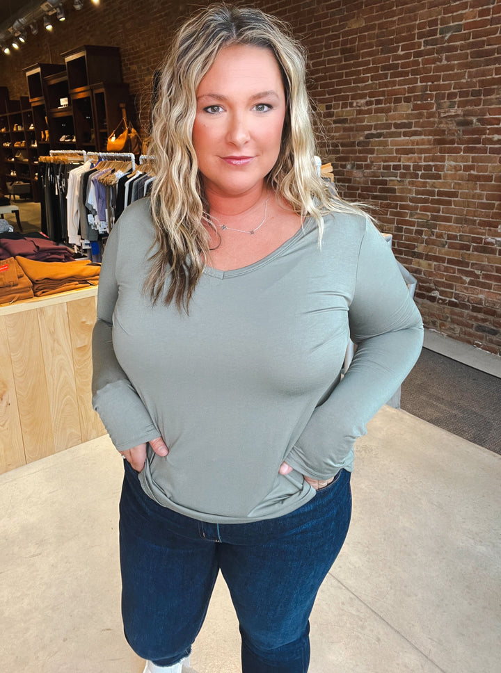 Anytime, Anywhere Long Sleeve Top