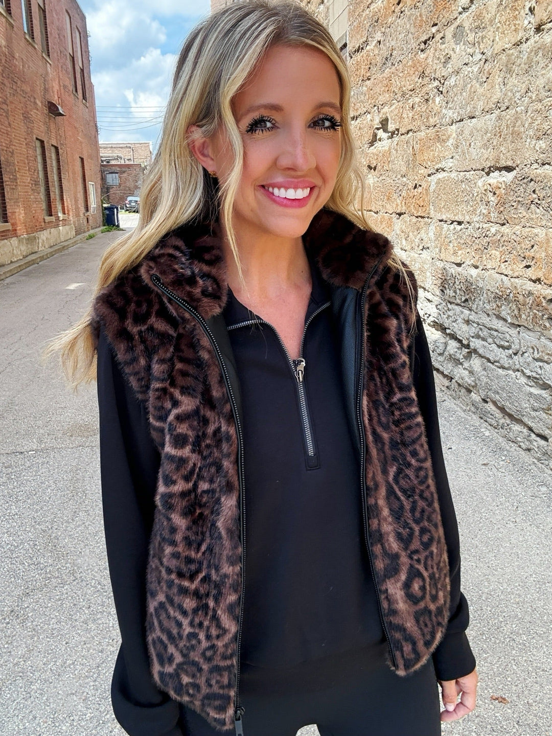 Renuar Spotted In Style Vest