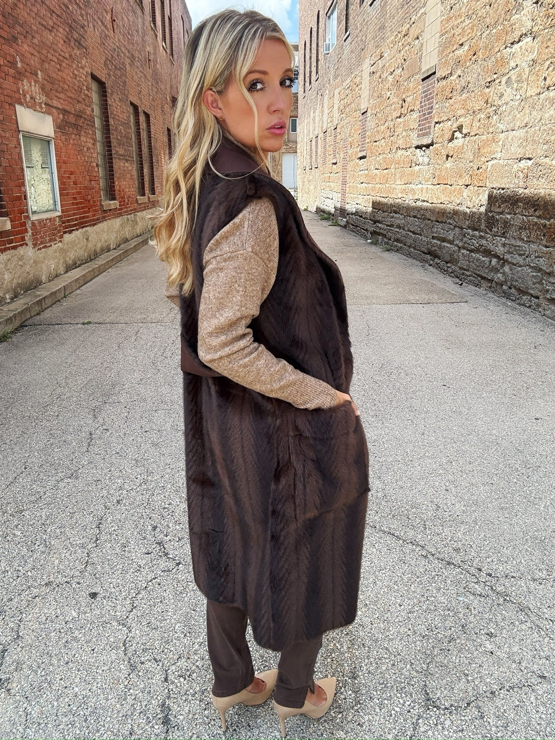 Renuar Faux Ever Yours Vest