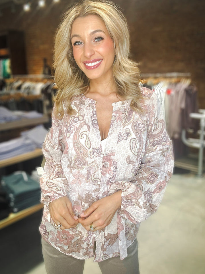 Perfect in Paisley Blouse