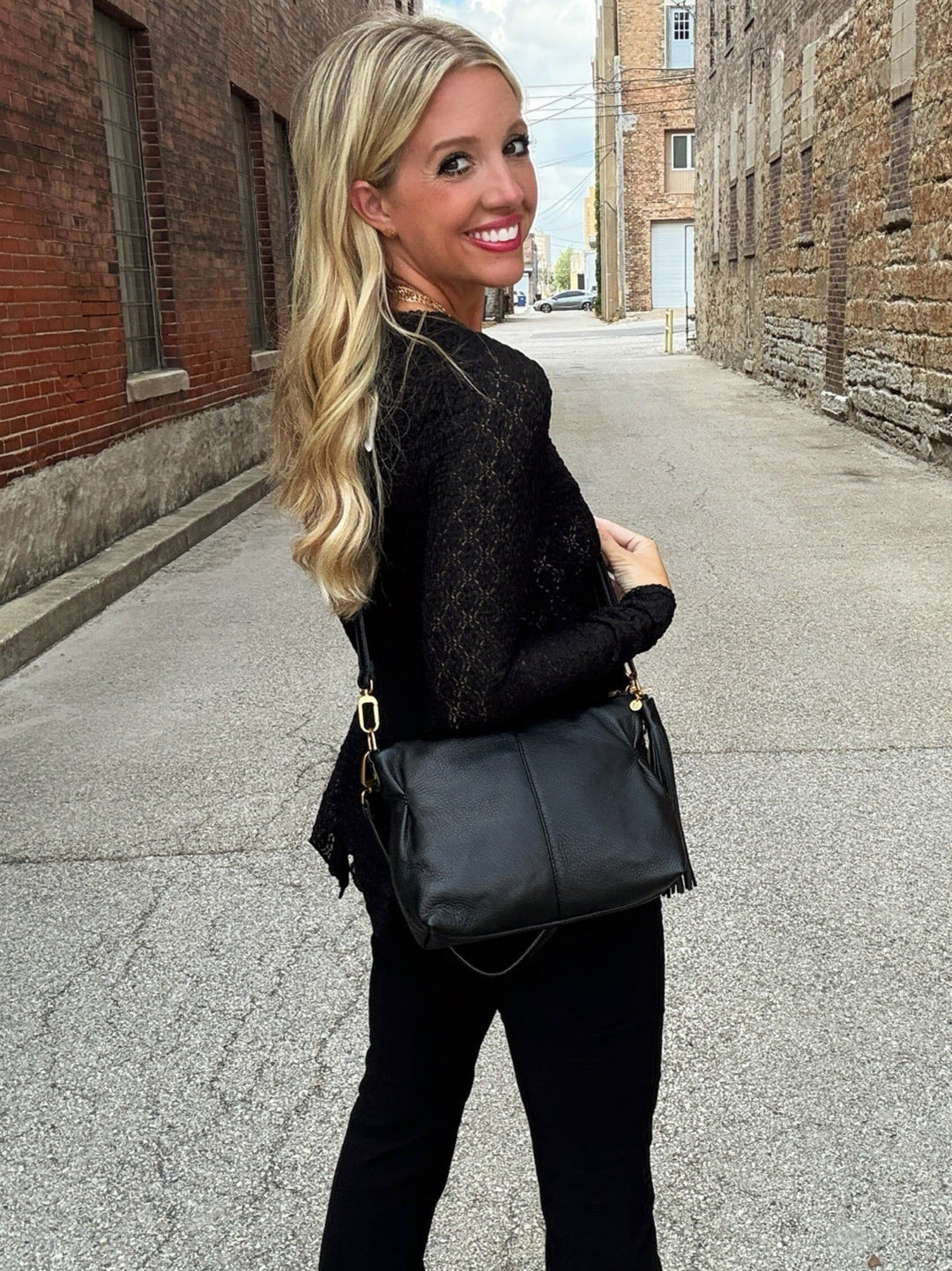 Free People Janey Lace Top