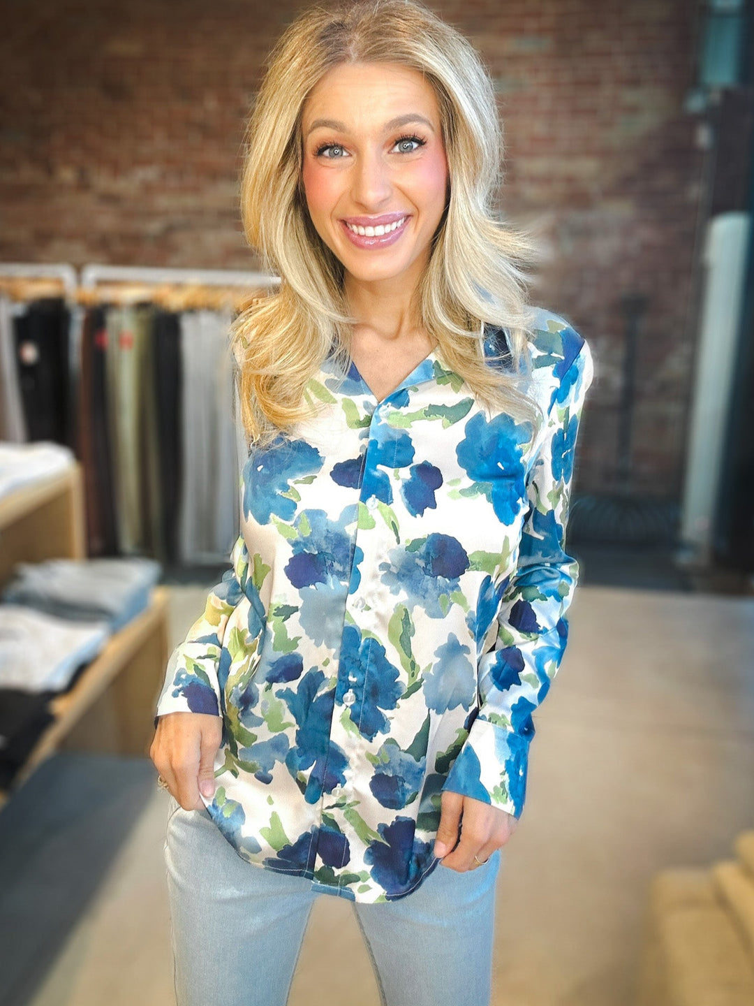 Charlie B Confident Essence Blouse