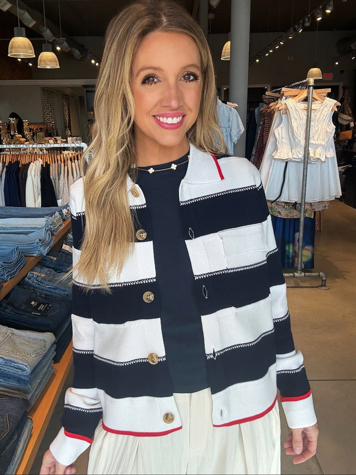 Tribal Coastal Glow Cardigan