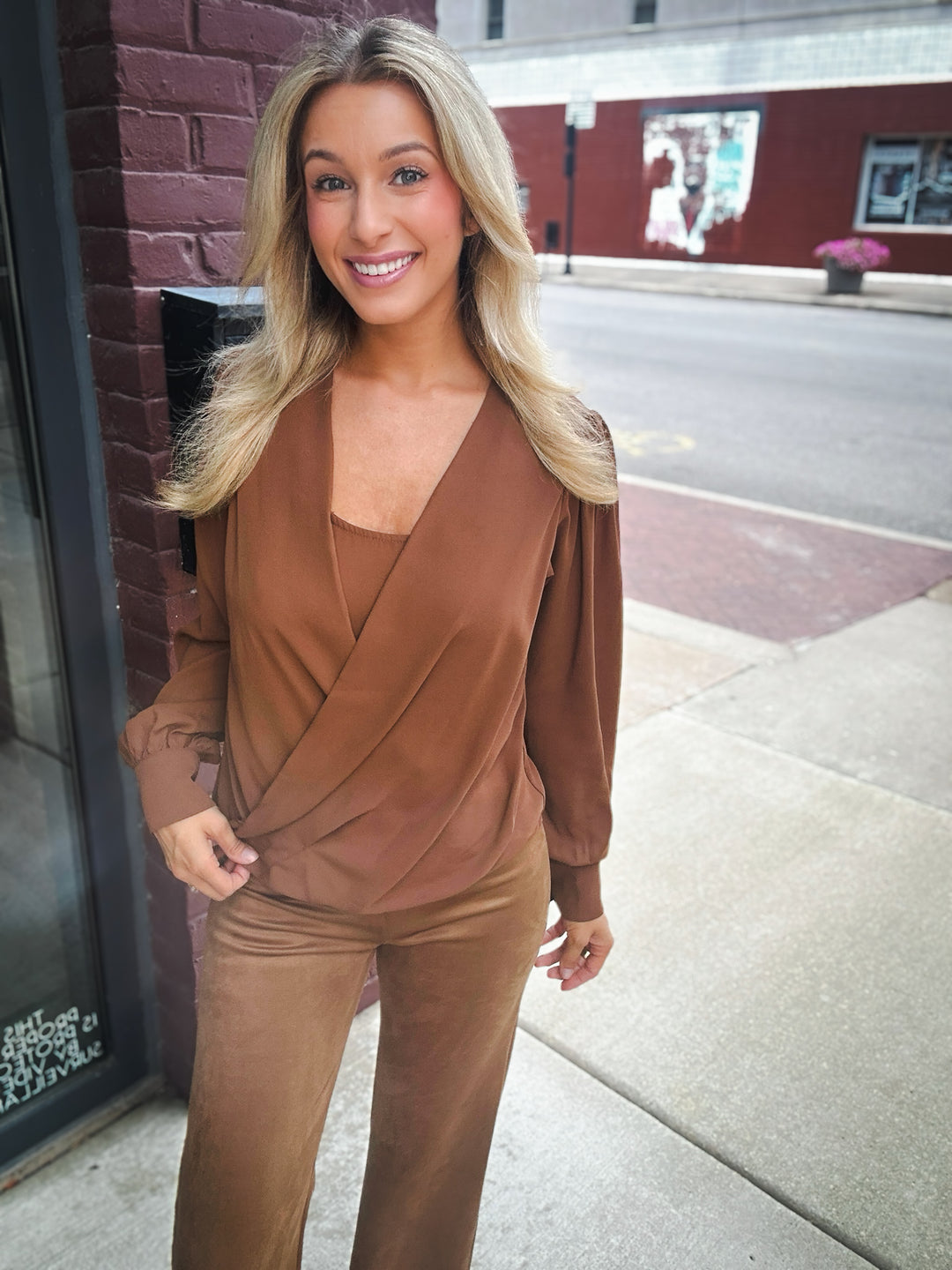 Karen Kane Confident Moves Blouse