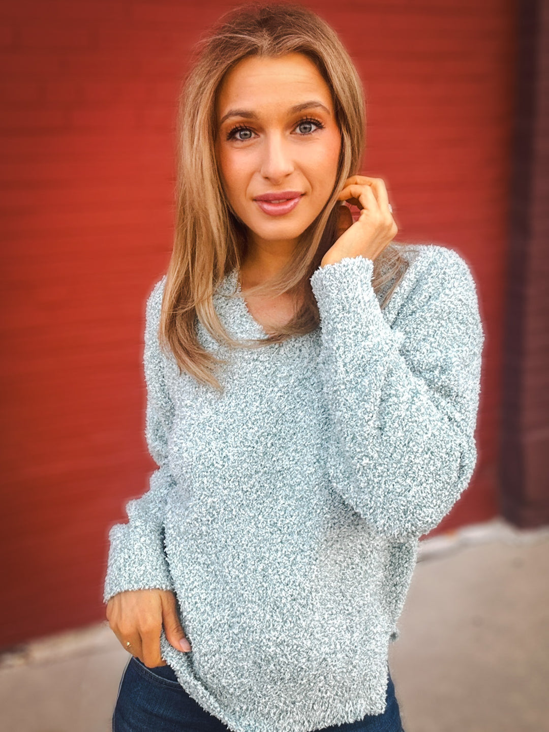 Hello Nite Lush Sweater