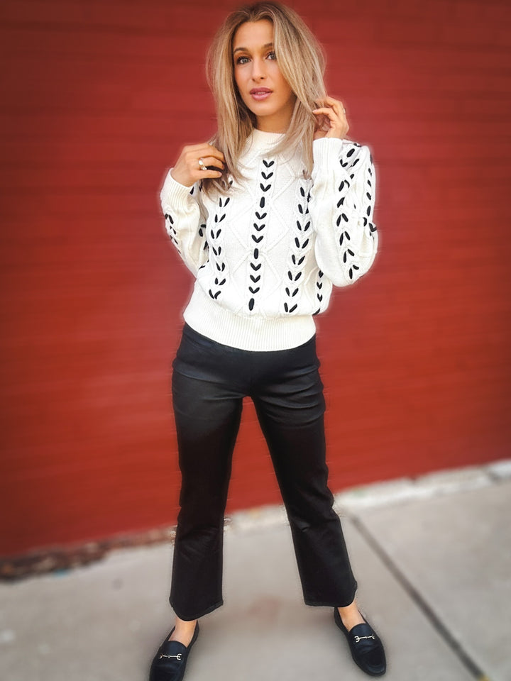 Dear John Anika Mid Rise Staight Leg in Black