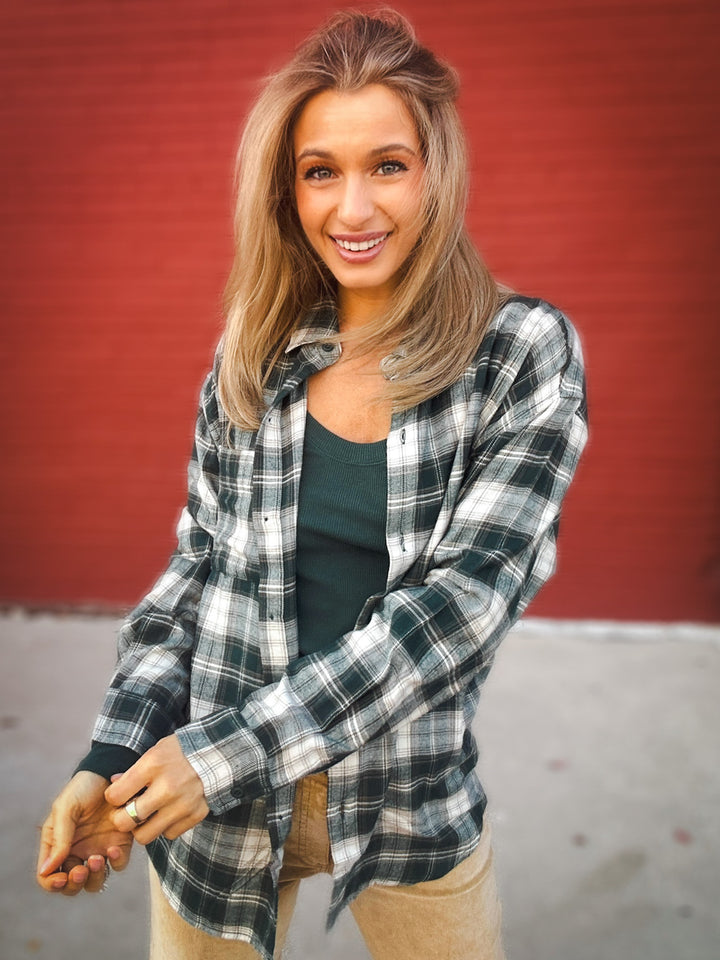 Z Supply River Plaid Button Up