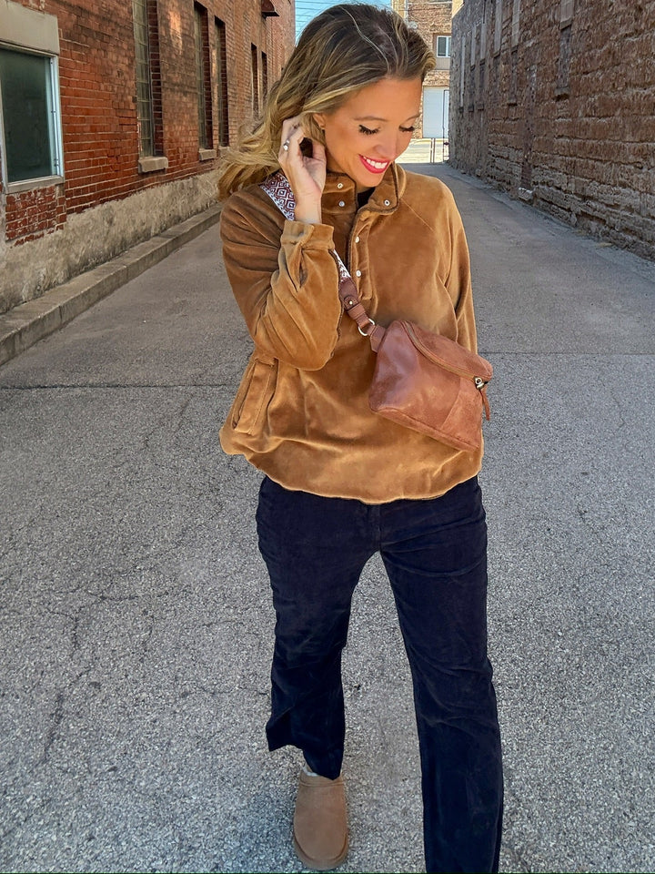 Hello Nite Thea Snap Pullover