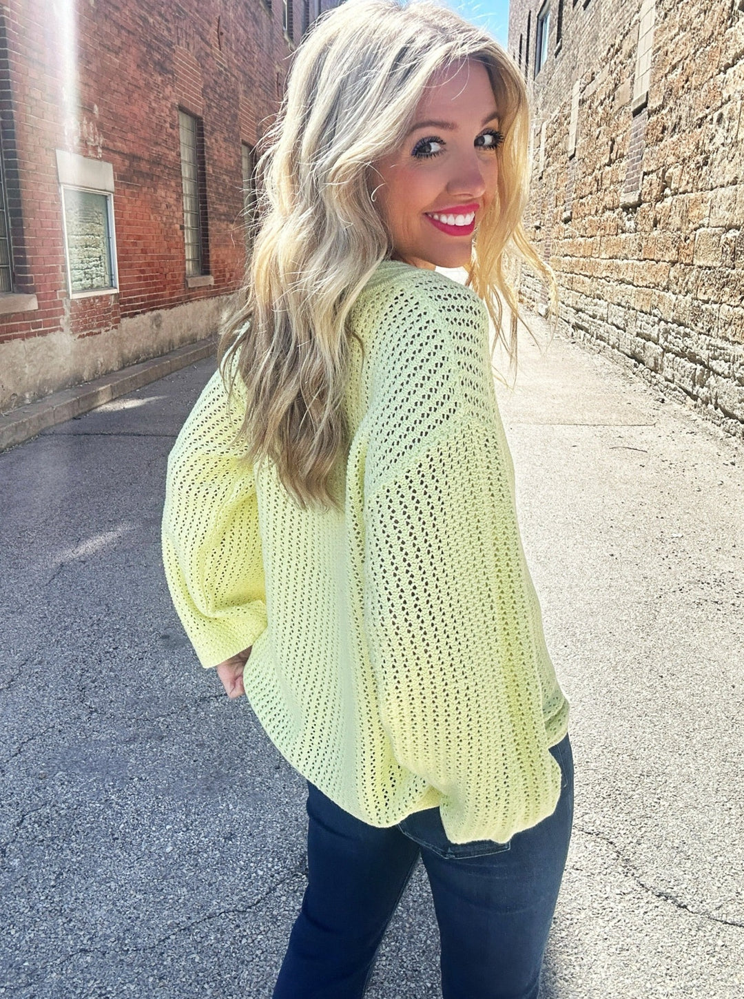 Z Supply Kiami Crochet Sweater
