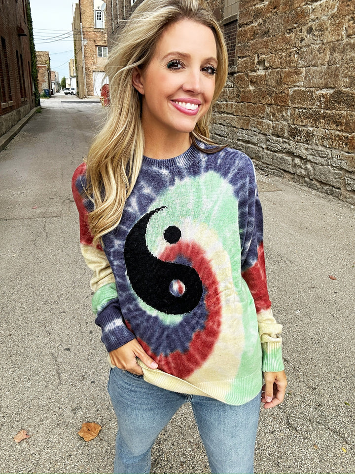 Spiritual Gangster Tie Dye Maude Sweater