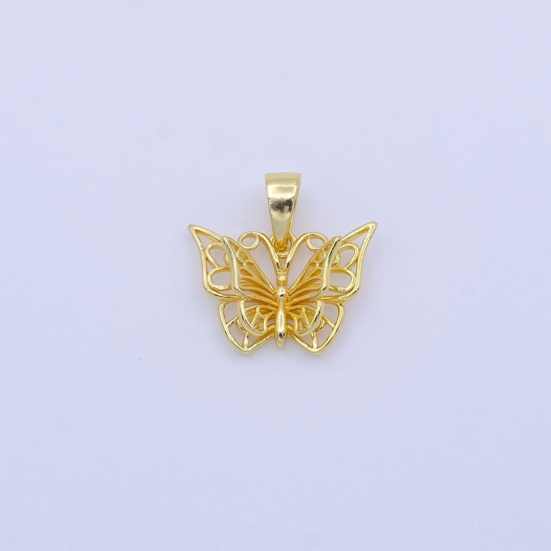 Gold Butterfly Charm