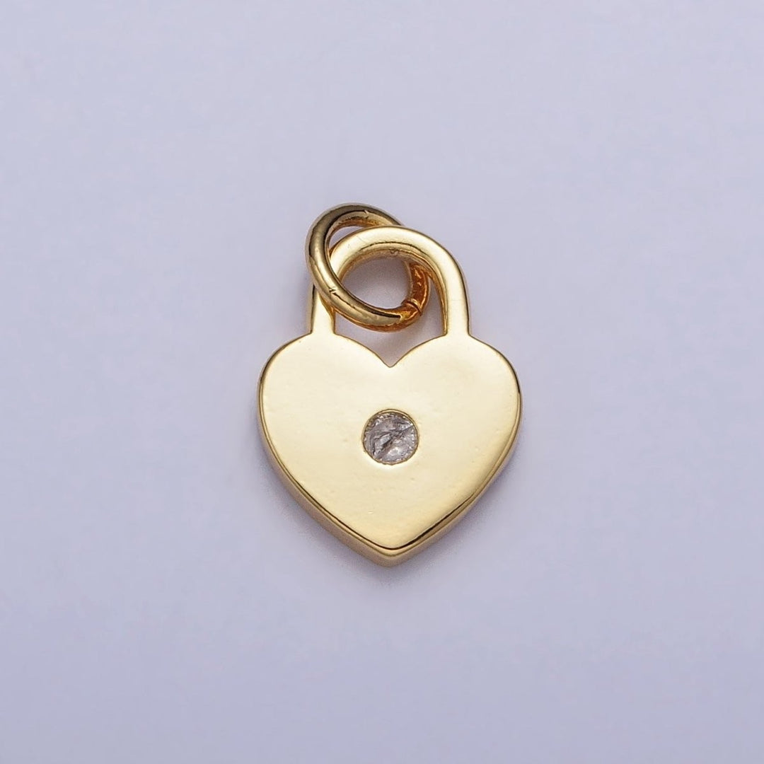 Gold Heart Charm