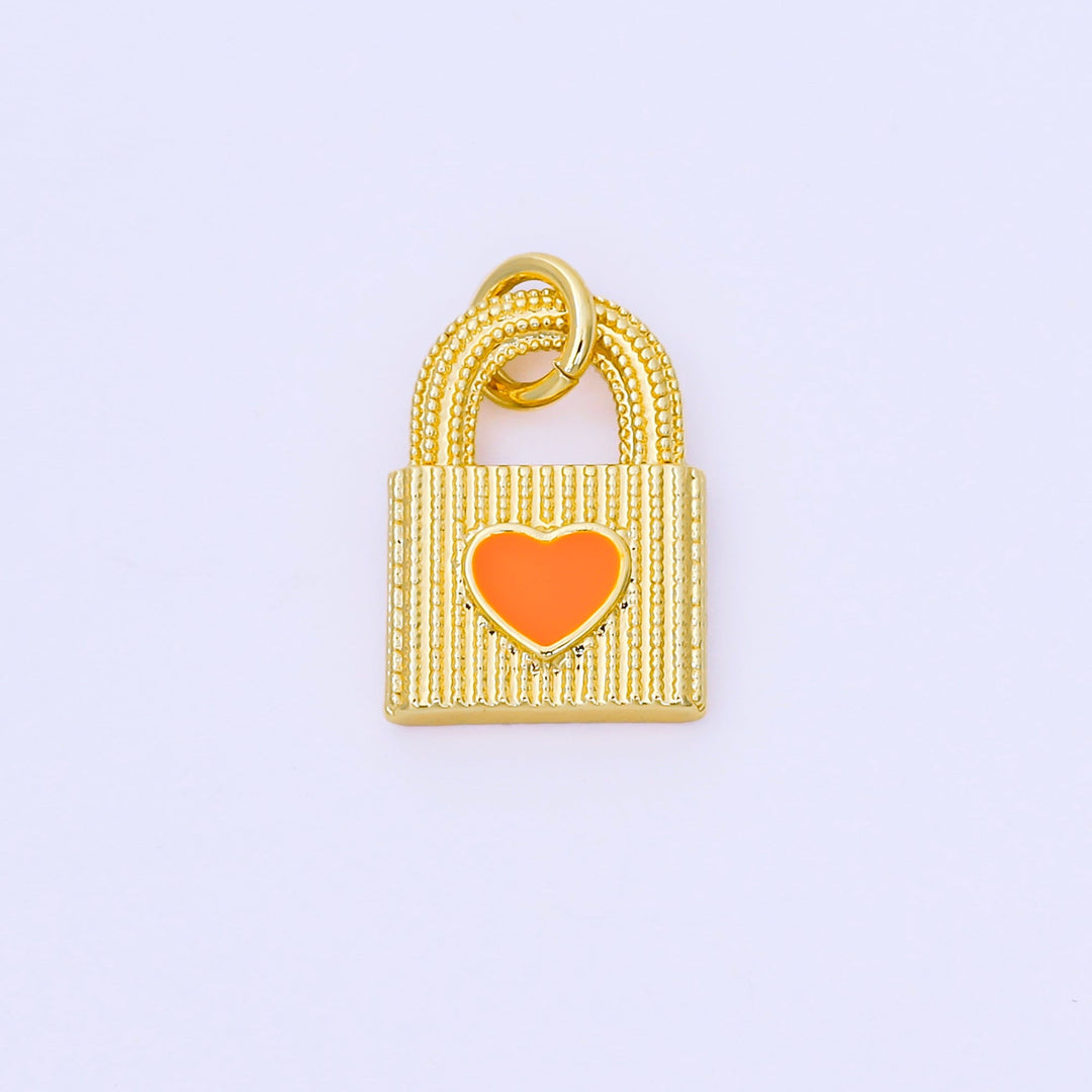 Heart Lock Charm