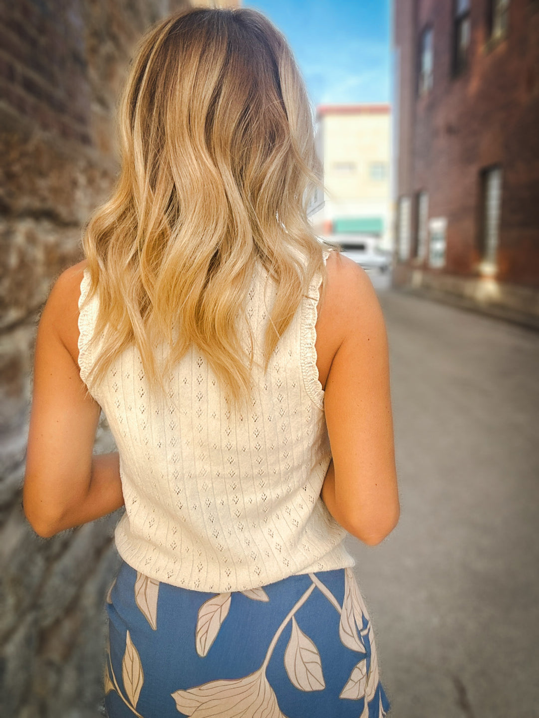 Dylan Jesse Sleeveless Sweater