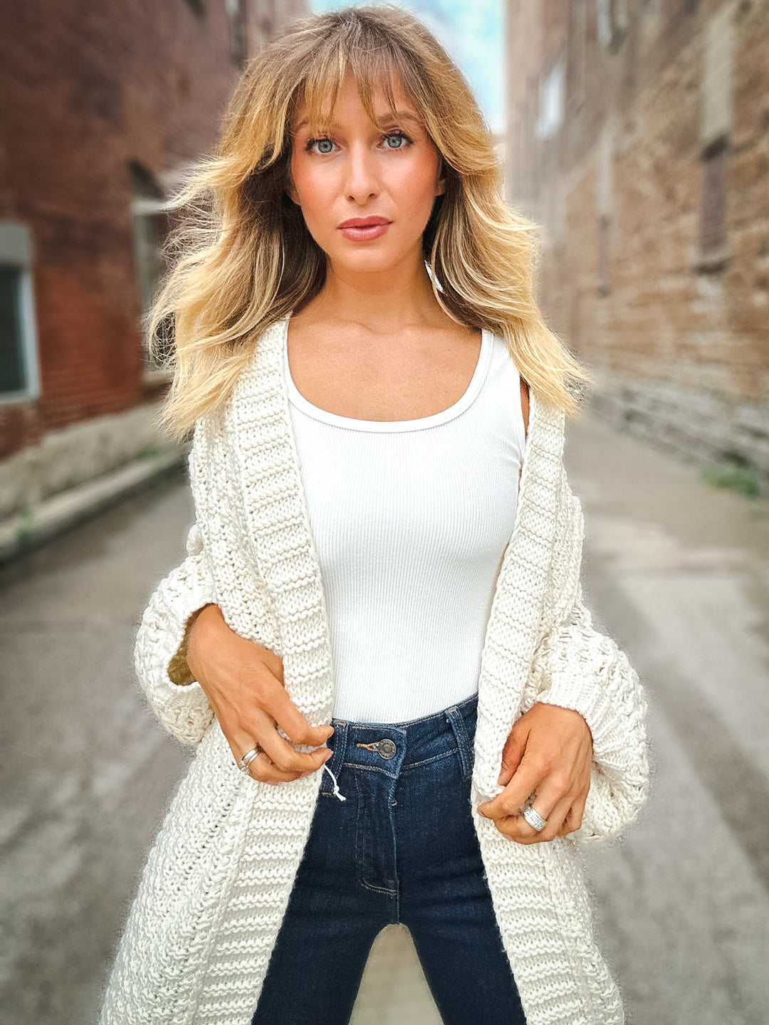 Sadie & Sage Iggy Open Cardigan