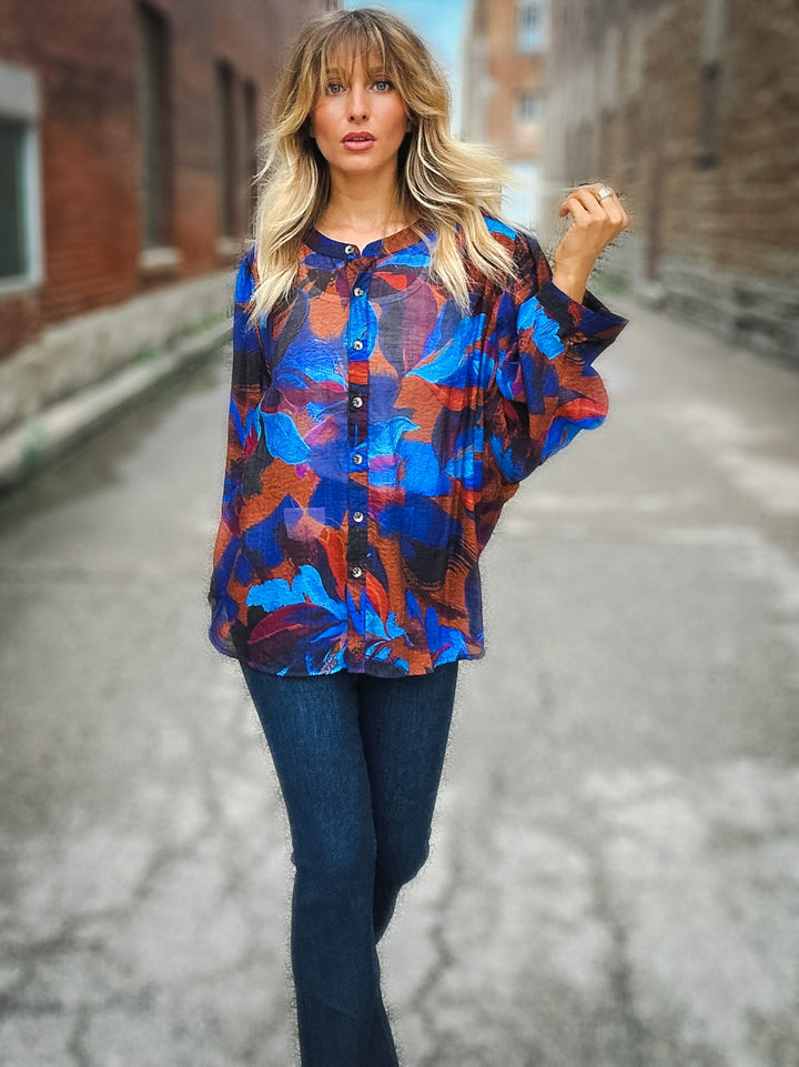 Tribal Made You Look Blouse