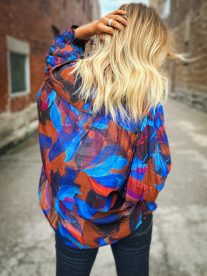 Tribal Made You Look Blouse