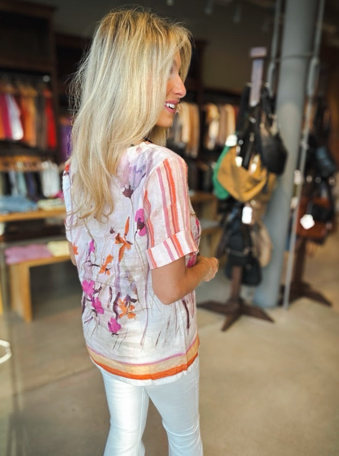 Renuar Keep It Interesting Top