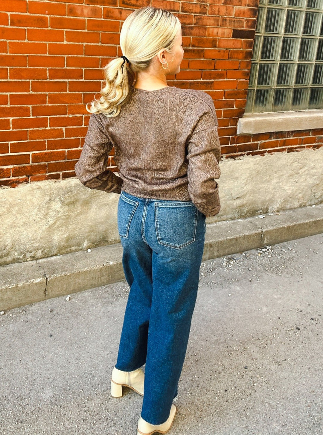 Bobi Dreamy Energy Surplice Long Sleeve Top