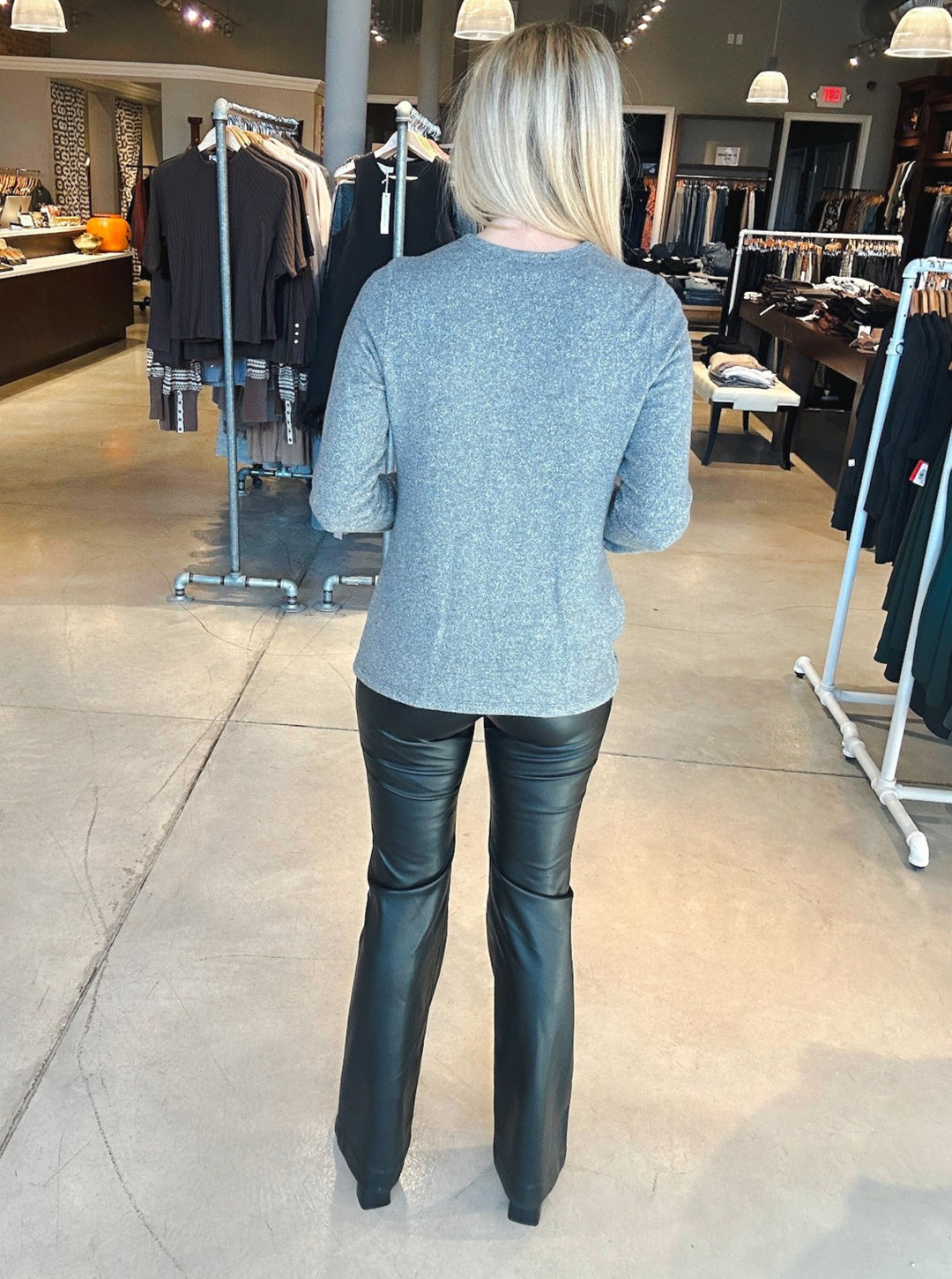 Karen Kane Upscale Stunner Faux Leather Pants