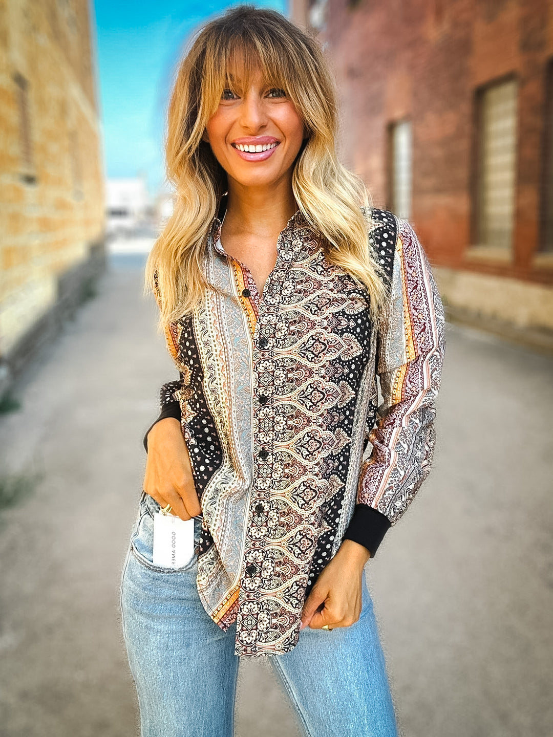 Renuar Bohemian Rhapsody Blouse