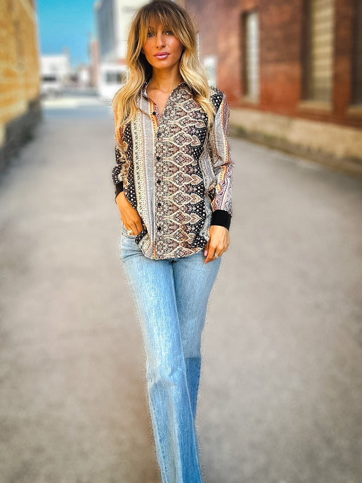 Renuar Bohemian Rhapsody Blouse