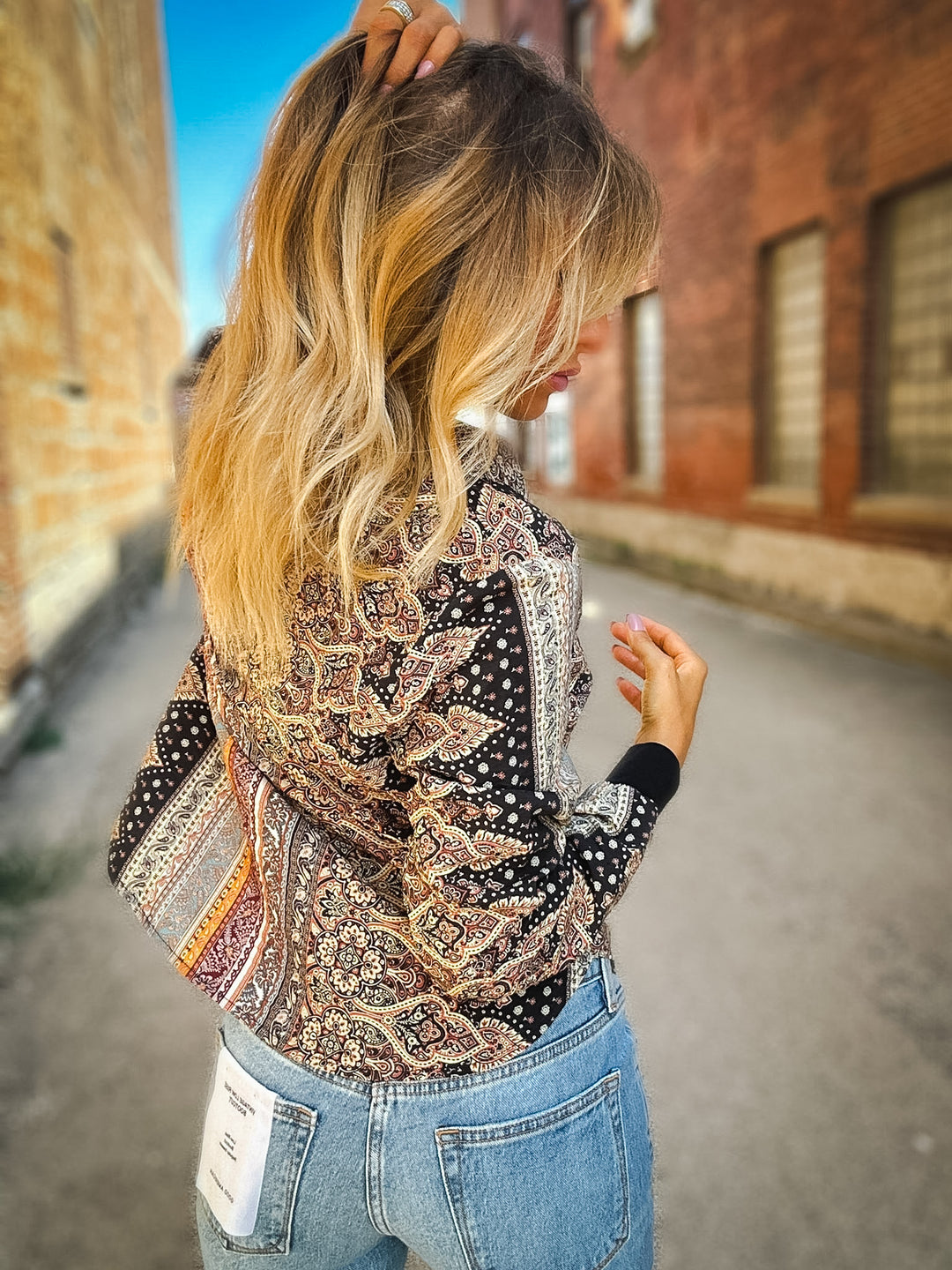 Renuar Bohemian Rhapsody Blouse