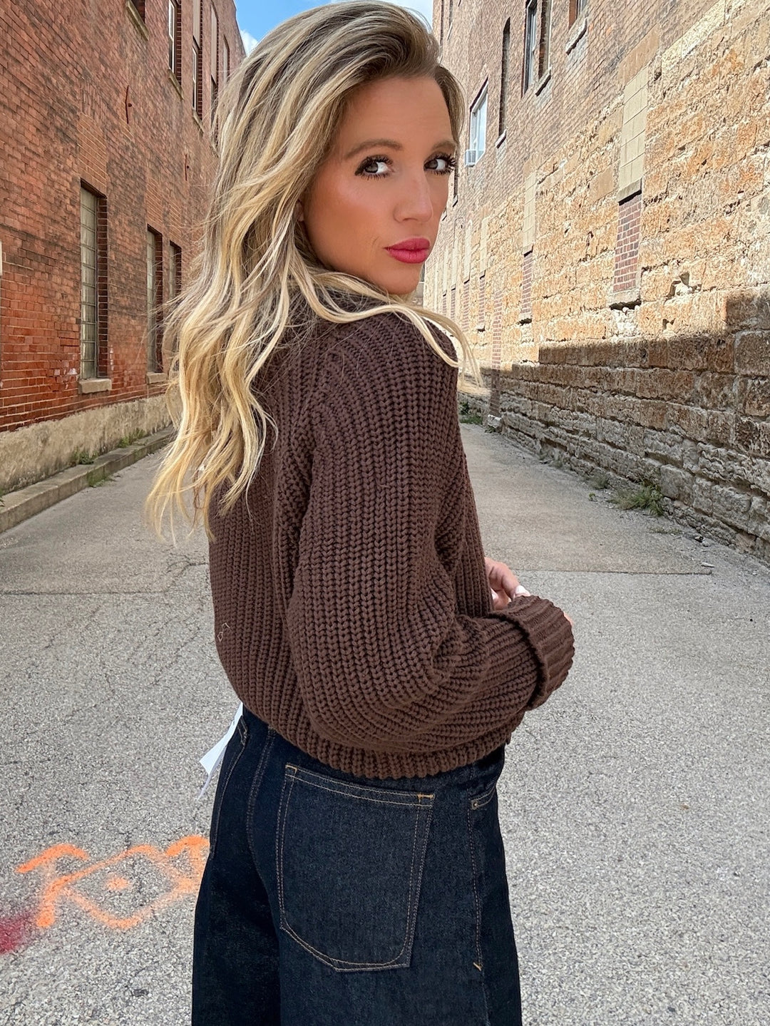 Free People Low Tide Knit Pullover
