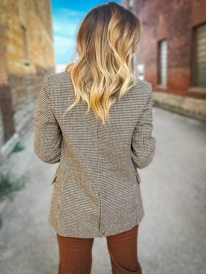 Z Supply Evan Houndstooth Blazer