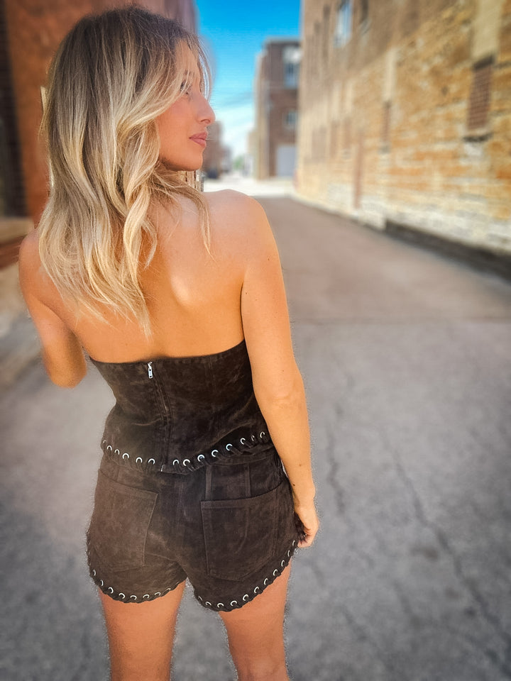 Joes Jeans The Rodeo Suede Halter