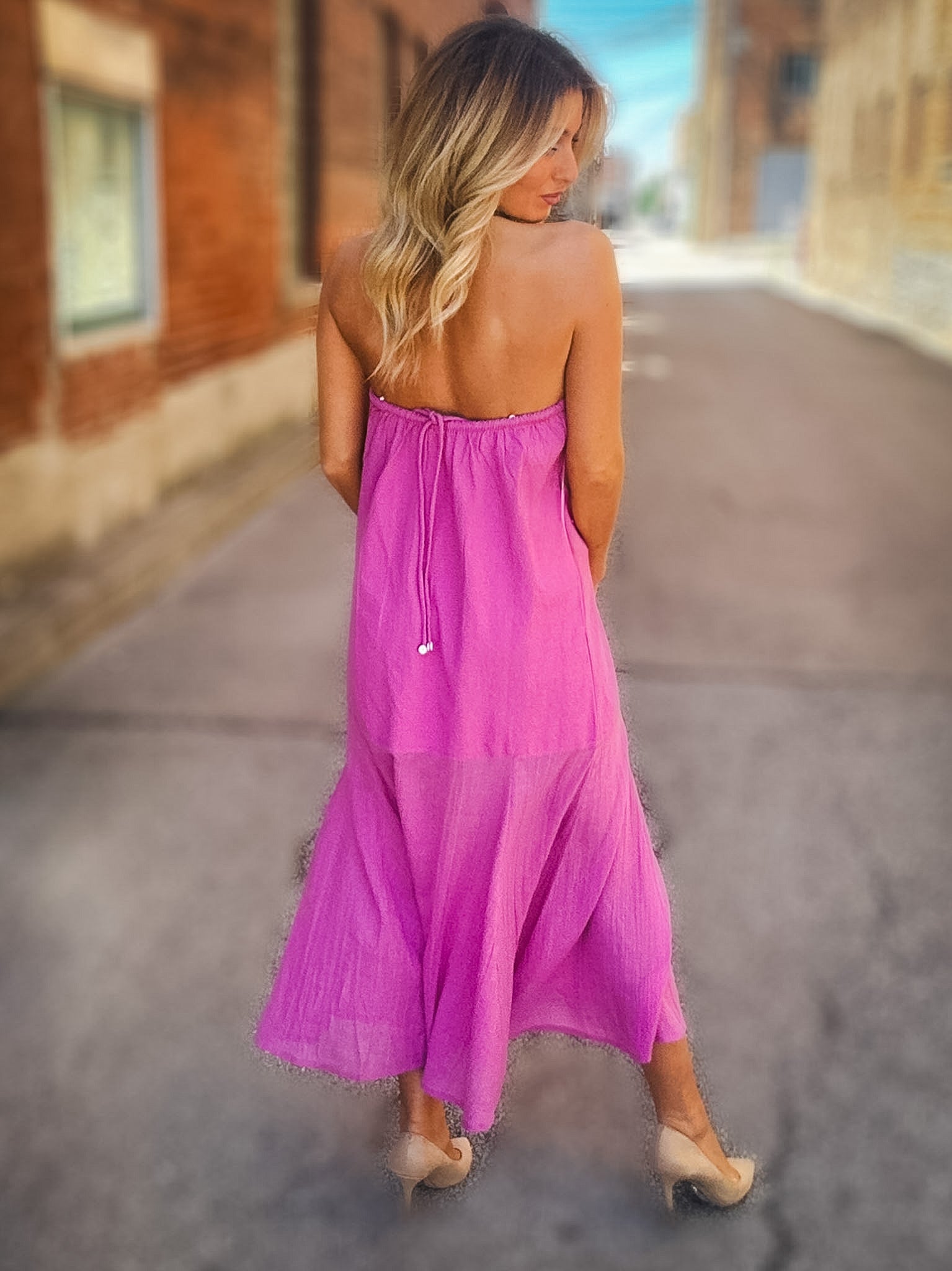 Free People Sabeen Tube Midi Dress – Kelley Cawley