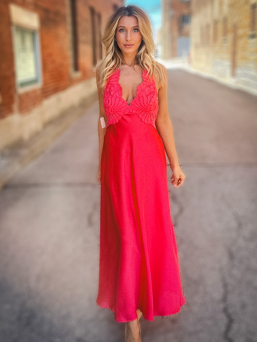 Free People Petal Party Midi