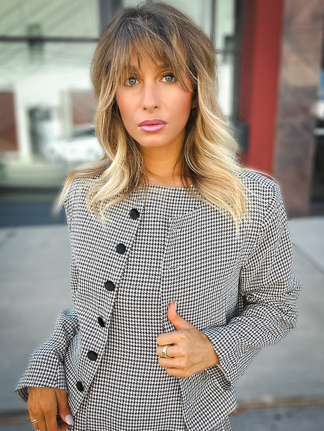 Sadie & Sage Honor Roll Cropped Blazer