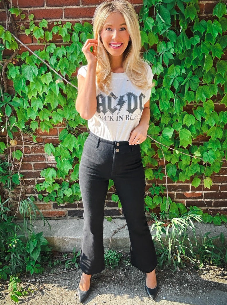 Movin' and Groovin' High Rise Flare