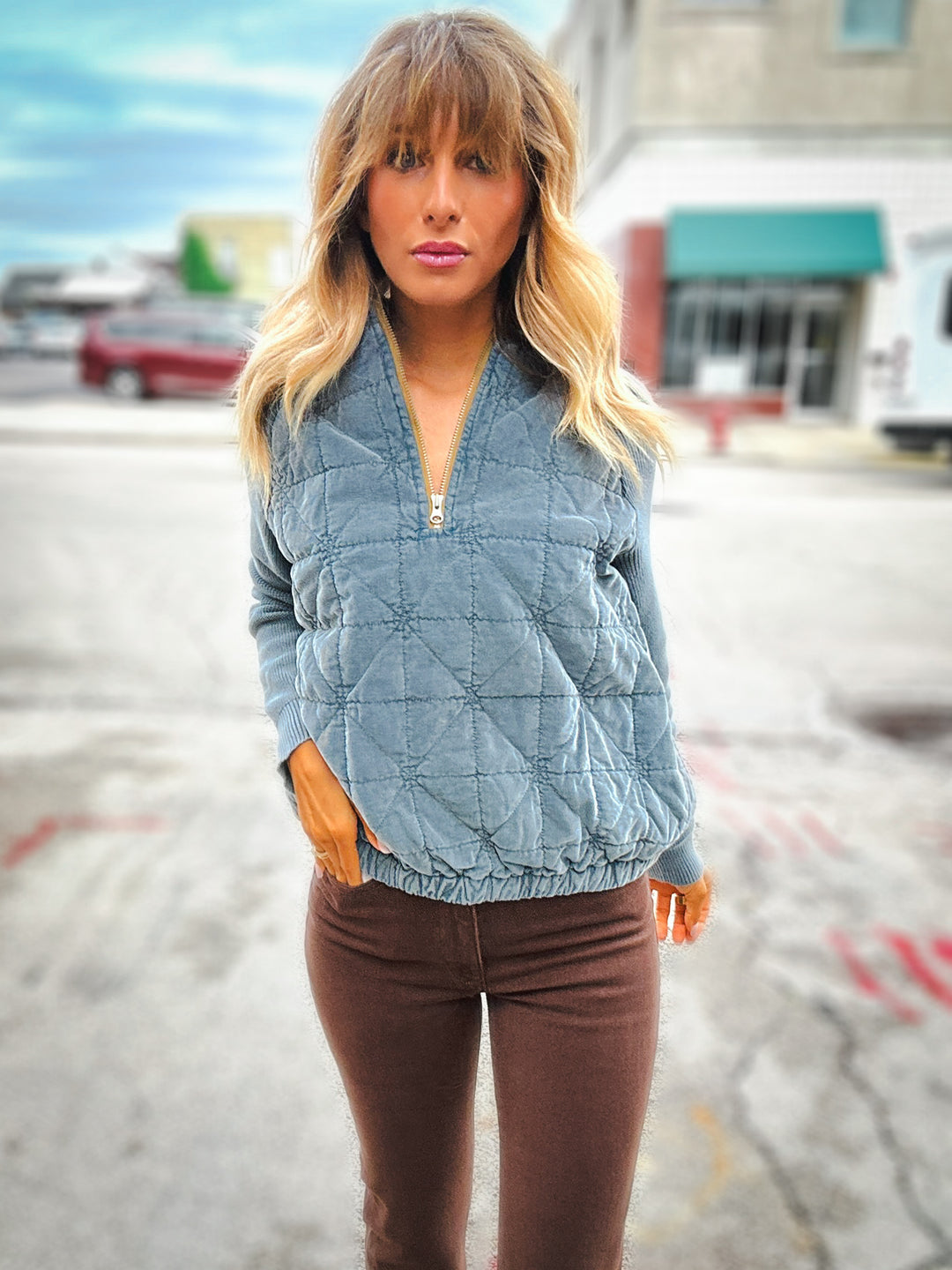 Hello Nite Cloudform Pullover