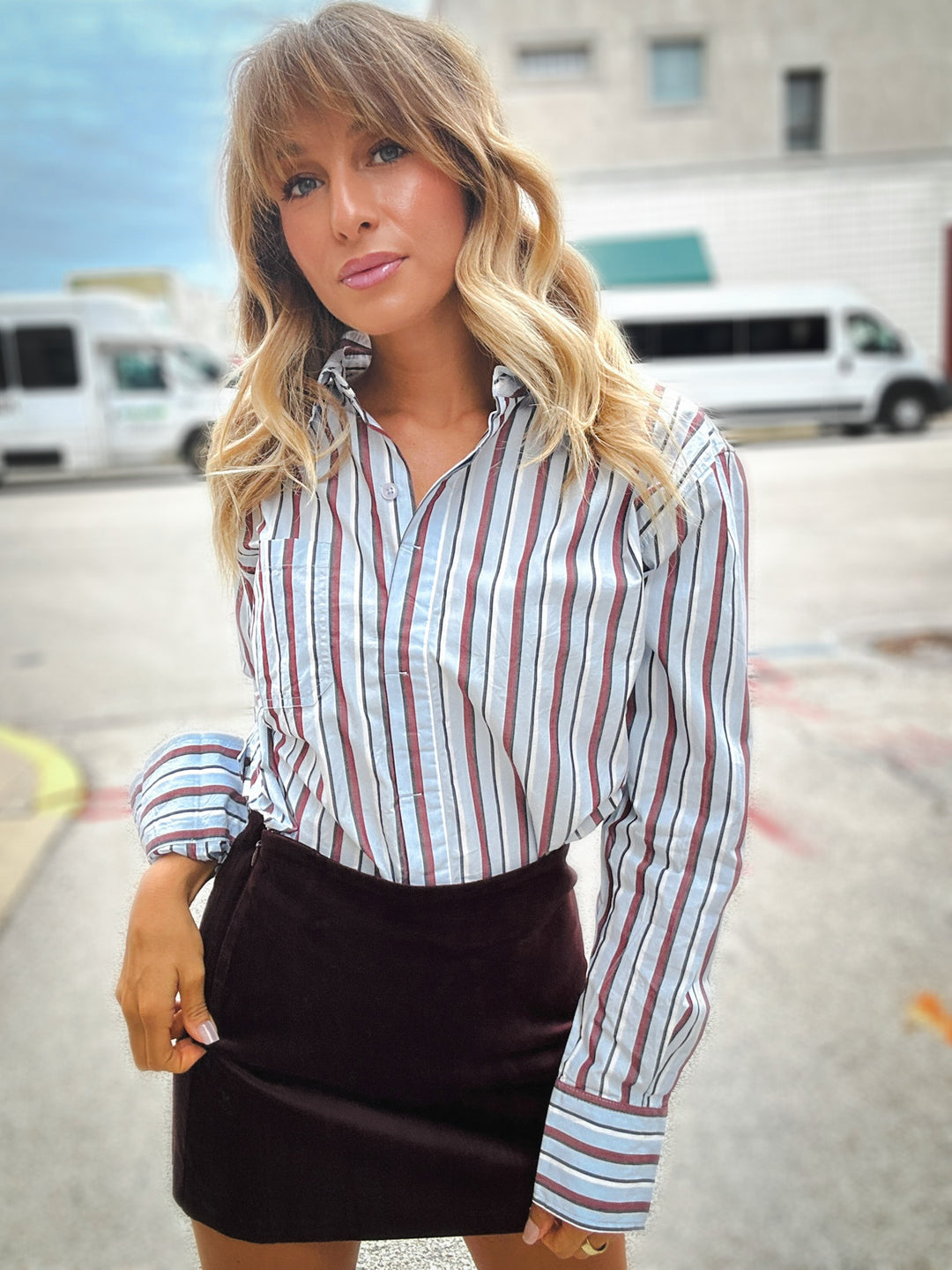 Bobi Class Act Button Up