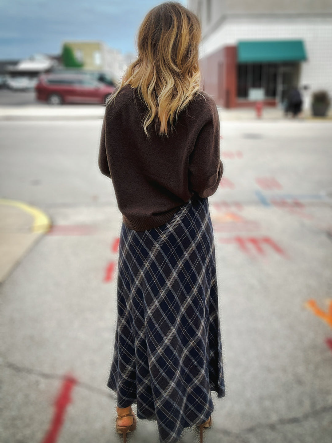 Z Supply Crestview Plaid Skirt