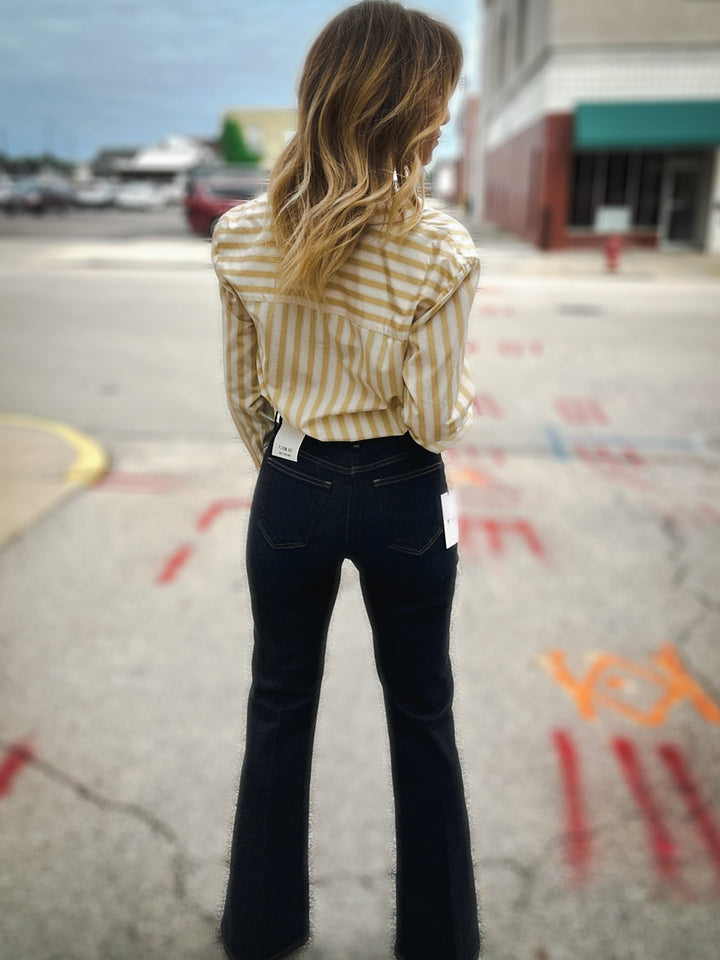Joes Jeans The Molly High Rise Flare in Deep End