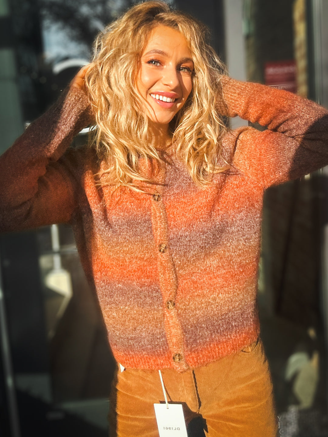 Sage the Label Harper Ombre Cardigan