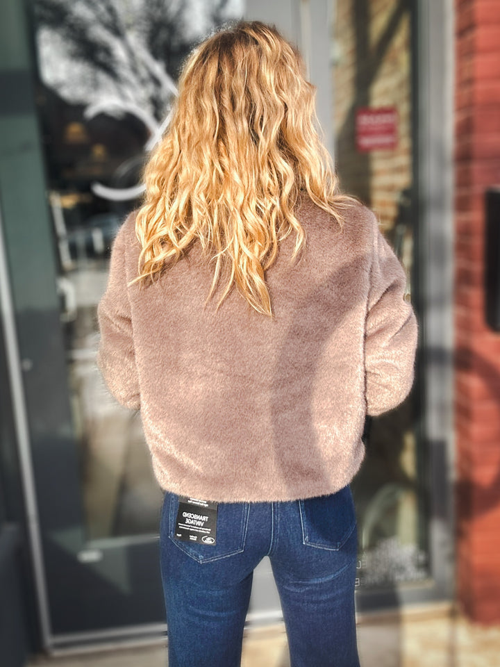 Sadie & Sage Penelope Faux Fur Coat