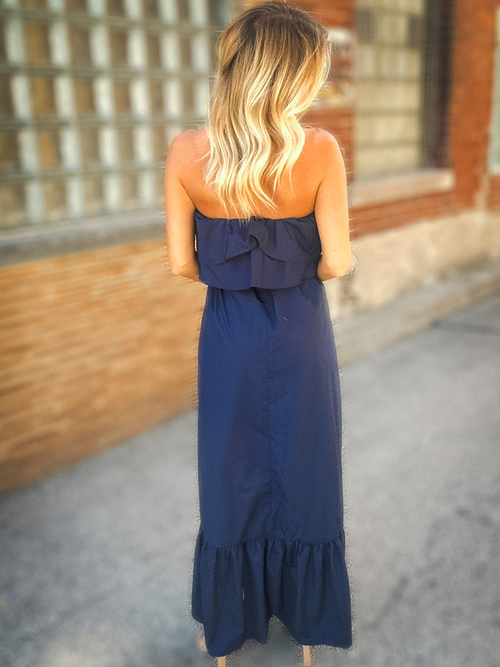 Bishop + Young Como Strapless Dress