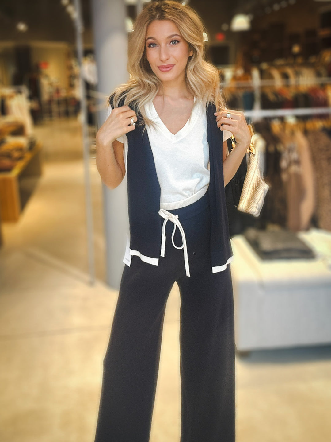 Karen Kane Style Session Wide Leg Pant