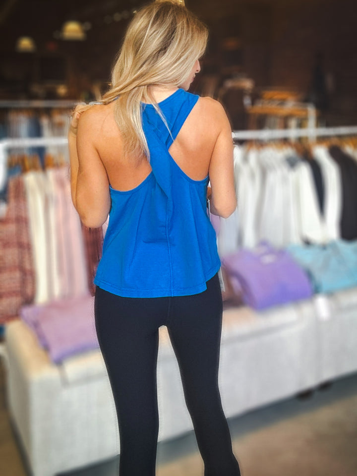 Free People Hot Short Twist Tank