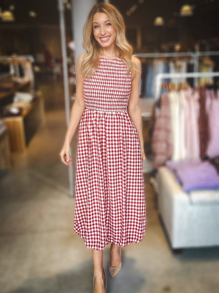 Sadie & Sage Apple Butter Midi Dress