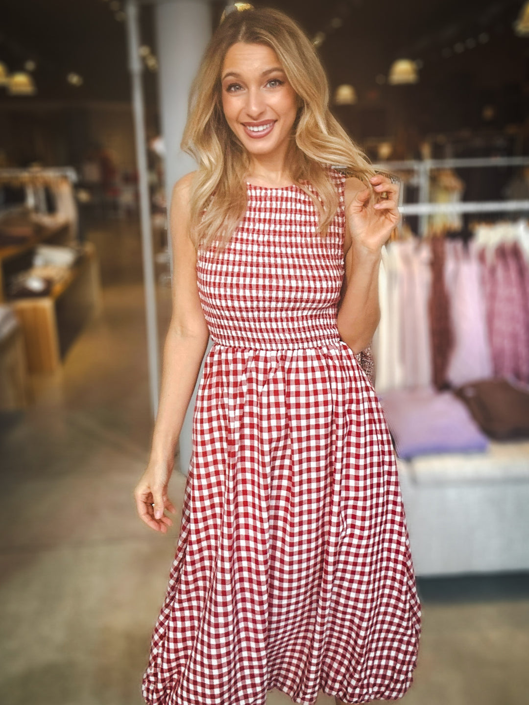Sadie & Sage Apple Butter Midi Dress