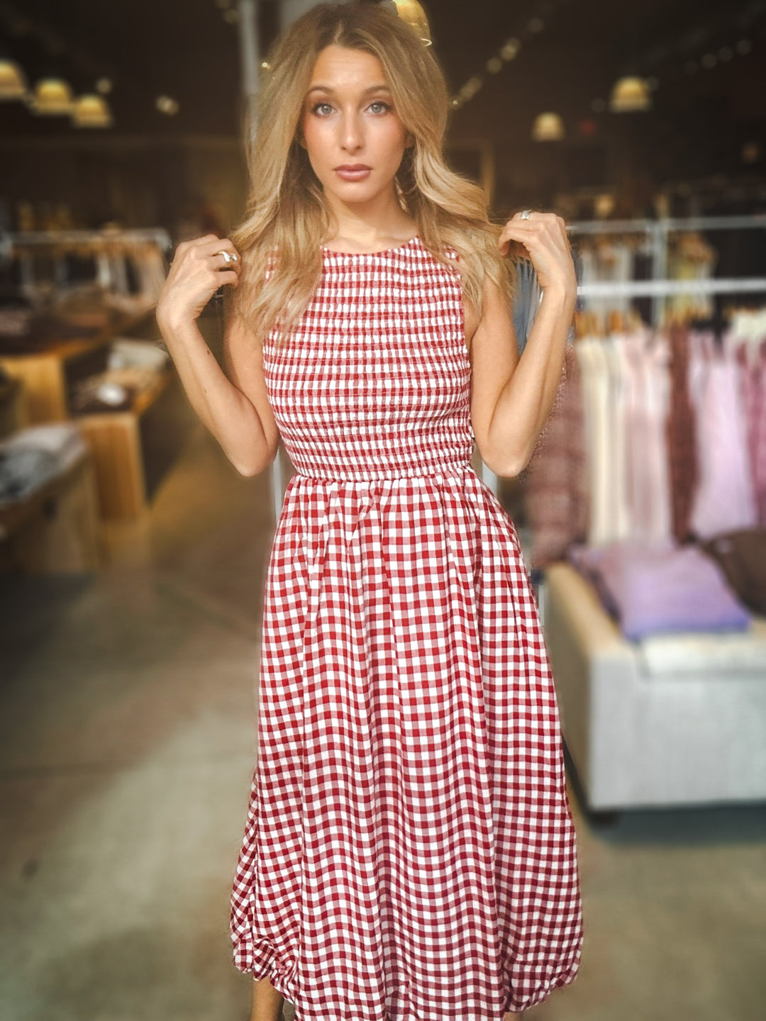 Sadie & Sage Apple Butter Midi Dress