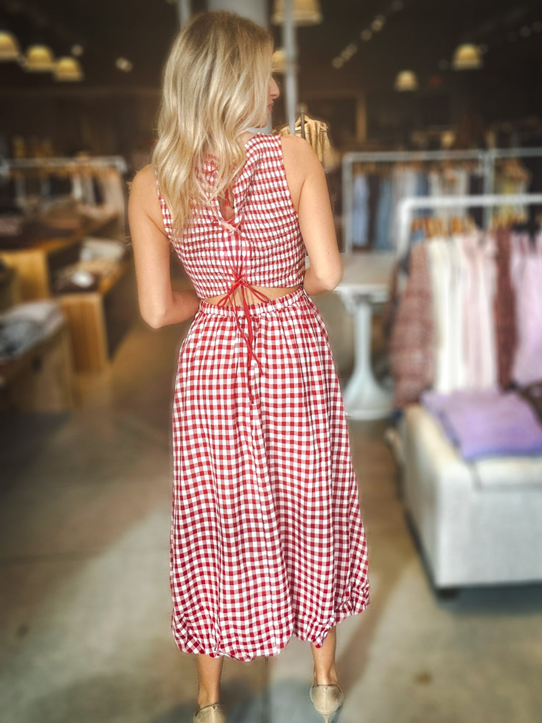 Sadie & Sage Apple Butter Midi Dress