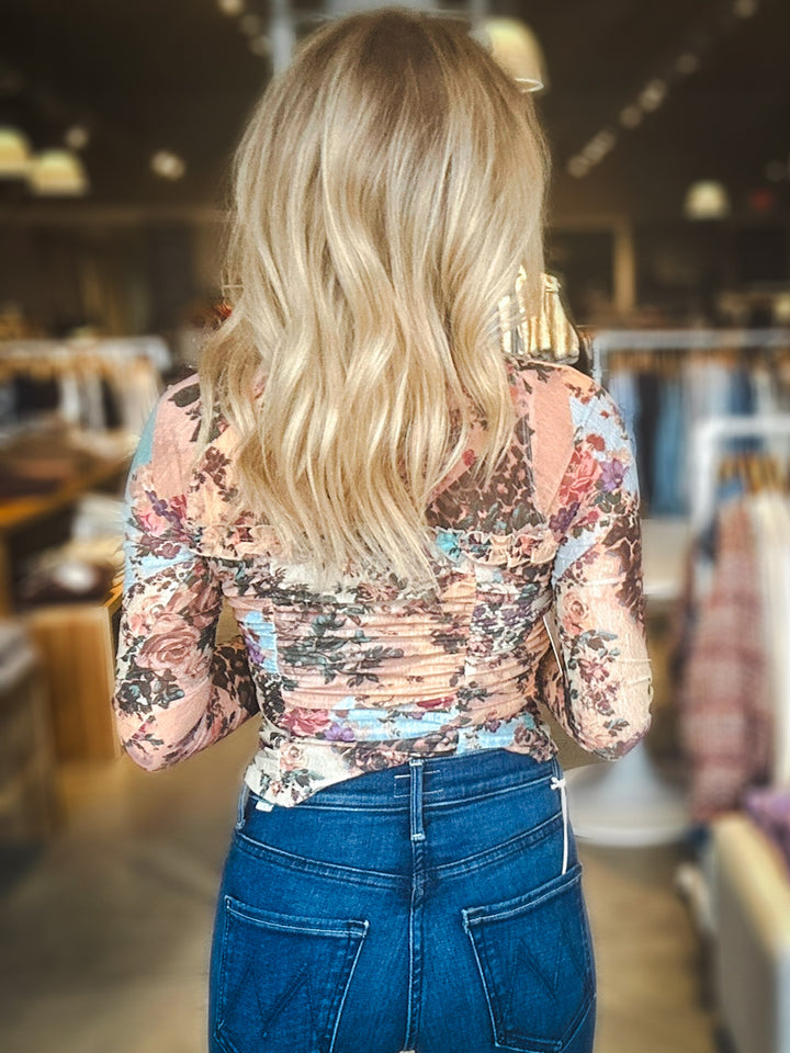 Free People Ariana Long Sleeve Top