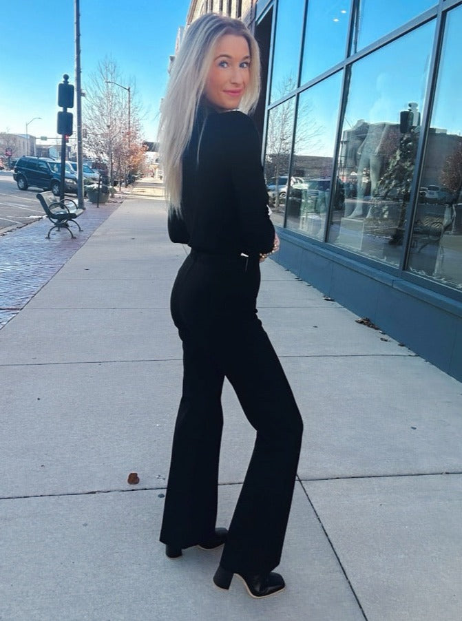 Karen Kane Sweet Edge Wide Leg Pants